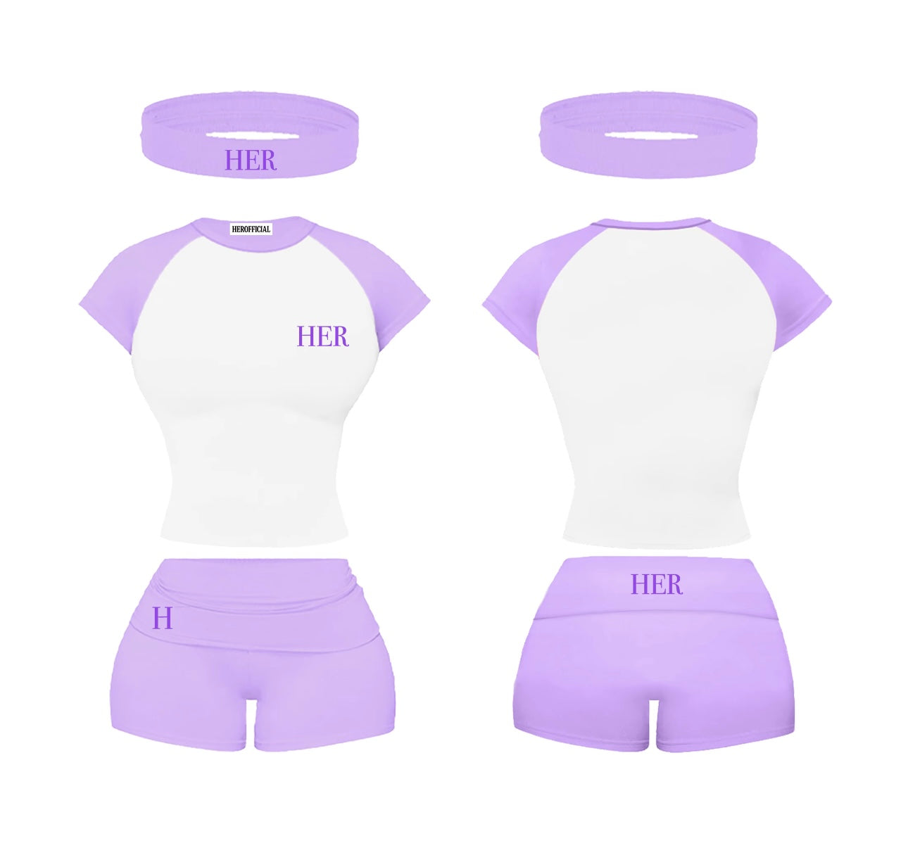 Lavender Short Set 💜